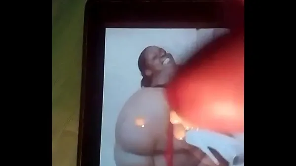 Čerstvá Waxing dat Big Phat Chocolate Ebony BBW Azz with My Big Hot Hard Candle horná trubica