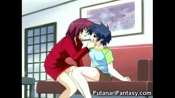 สด Hentai Teen Turns Into Futanari หลอดบน