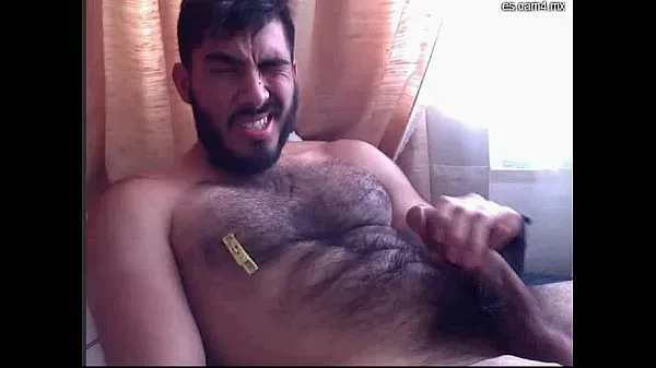 Fresh Cineabhot: Mexican muscular wolf cum on face Jackal cums on his face and beard top Tube