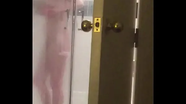 Fresh spying teen in shower top Tube