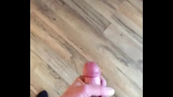 Jerking my big hard throbbing cock and shooting a massive cumshot on my hardwood floor cumshot is at end of video enjoy أنبوب علوي جديد