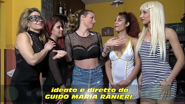 GRANDE BORDELLO with SOFIA BELLUCCI, MICHELLE FERRARI and DANA SANTO أنبوب علوي جديد