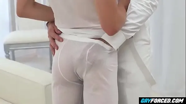 Fresh Gay step Daddy Anal Drilled Young Son Cum in Ass top Tube