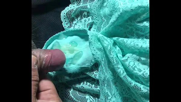 Ống mới Shot on the green original lace panties, the secretion has kinky water hàng đầu