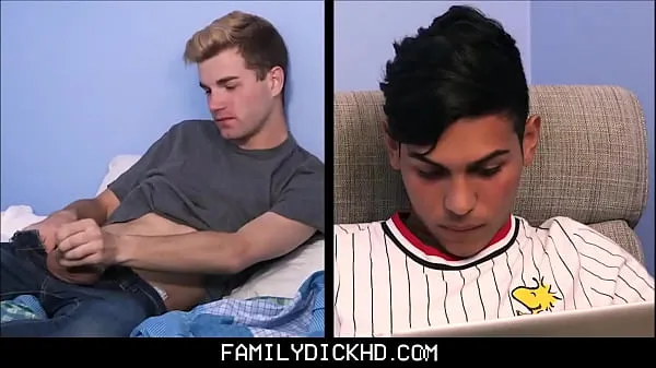 Fresh Bear Step Dad Walks In On His Twink Step Son Fucking A Twink Latino Foreign Exchange Student And Joins In - Kristofer Weston, Ariano top Tube