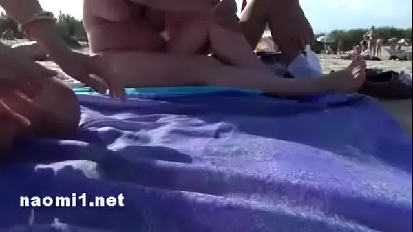 Ống mới public beach cap agde by naomi slut hàng đầu