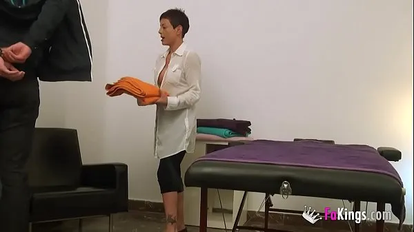 Fresh My name's Lisa, 37yo masseuse, and I will film myself fucking a patient top Tube