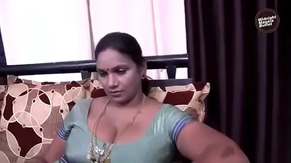 Fresh Desi Aunty Romance with cable boy top Tube