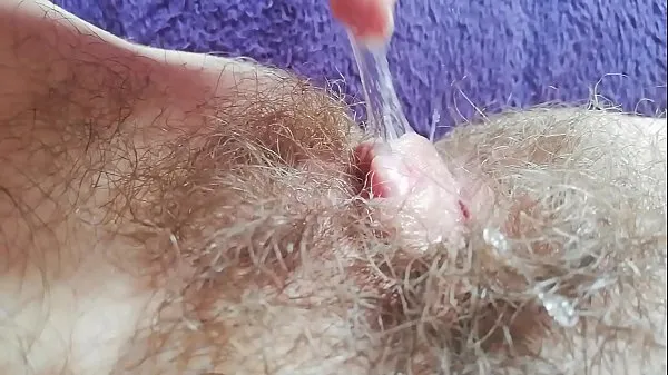 Fresh Super hairy bush big clit pussy compilation close up HD top Tube