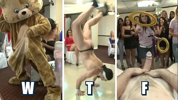 Fresh DANCING BEAR - The Bride To Be And Her Slutty Friends At CFNM Blowbang top Tube