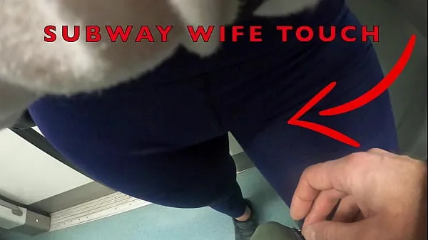 Fresh My Wife Let Older Unknown Man to Touch her Pussy Lips Over her Spandex Leggings in Subway top Tube