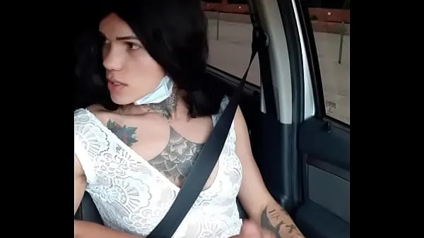 Fersk Sabrina Prezotte FUCKING UBER in the parking lots of Barra Funda. - First day of the year I took an uber to drop me off on the street, I had to pay the fare by fucking his ass topp tube