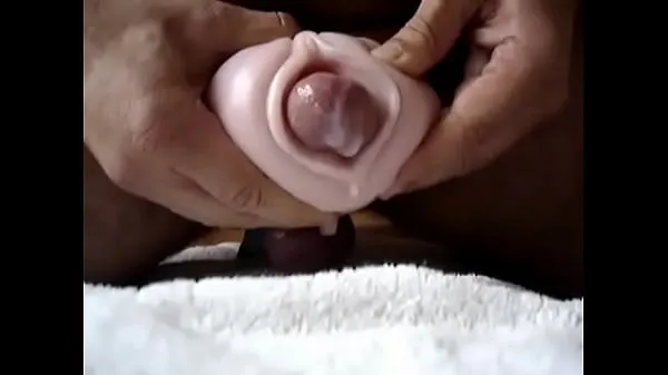 Nouveau sperme dans Fleshlighttop Tube