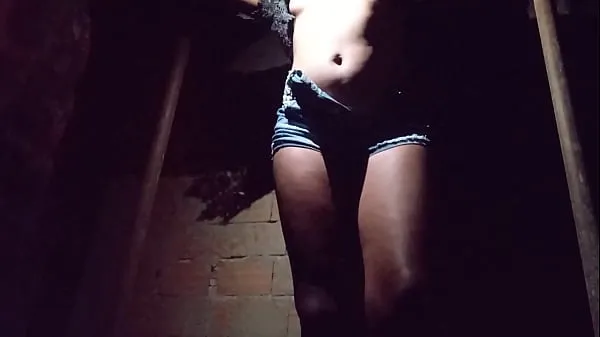 Fresh here is my hot sister-in-law big ass in the dark behind the house fucked top Tube