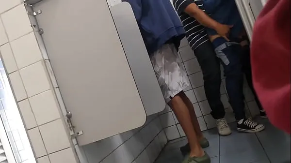 Fresh fuck in the public bathroom top Tube