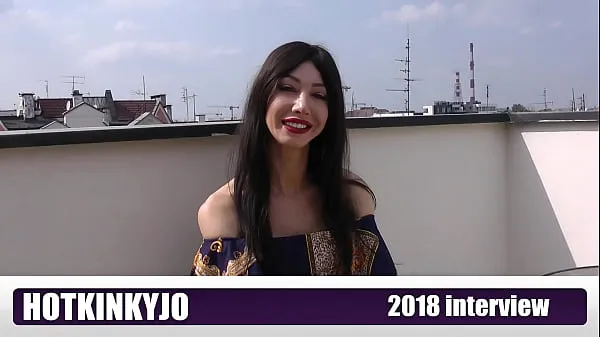 Свежий HOTKINKYJO Interview (2018 г. и обновленный 2021 г.). Официальное интервью с настоящей порнозвездой верхний тюб