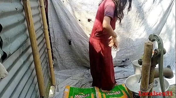 Fresh Desi Wife Bathroom sex In Outdoor (Official video By Localsex31 top Tube