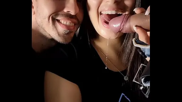 Hotwife makes a nice oral and gets cum in the mouth she humiliates the cuckold Arthur Urso who swallows everything Luana Kazaki Tube teratas baru