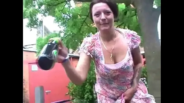 Fresh Crazy Mature Flashers Fucking Herlself With A Beer Bottle In Public top Tube