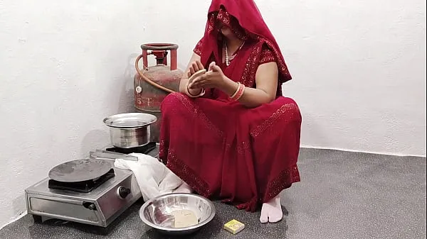 Friss Bhabhi Sexy kitchan pussy Fucking Village girl felső cső