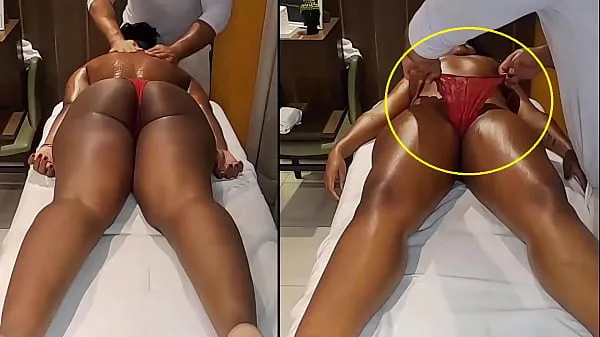 Camera the therapist taking off the client's panties during the service - Tantric massage - REAL VIDEO أنبوب علوي جديد