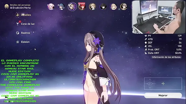 Świeża HONKAI STAR RAIL EDICIÓN DESNUDA CÁMARA POLLA GAMEPLAY górna rura