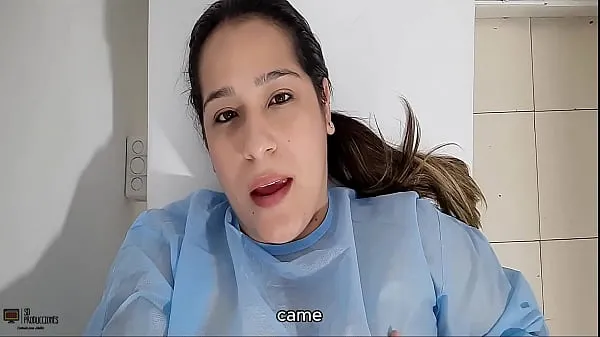 Tubo superior Hermosa milf Latina se masturba en el consultorio del ginecólogo HISTORIA COMPLETA fresco