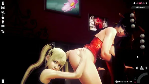 Svež Honey Select 2 - Lesbian - Marie Rose & Nyotengu top Tube