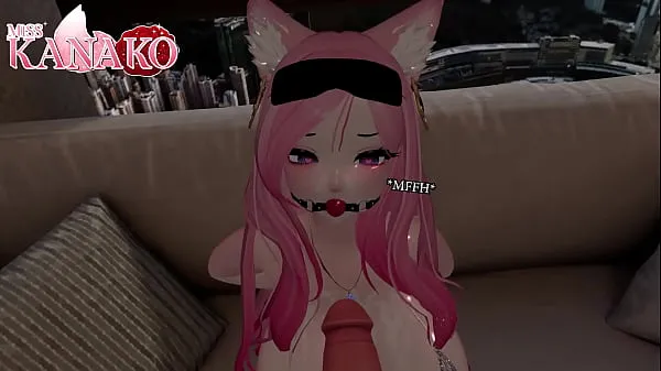 Frisse I get GAGGED and BLINDFOLDED while you CUM all over MY CATGIRL body bovenbuis