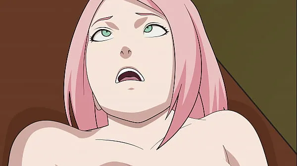 Frisse NARUTO FILLS SAKURA'S PUSSY (HENTAI bovenbuis