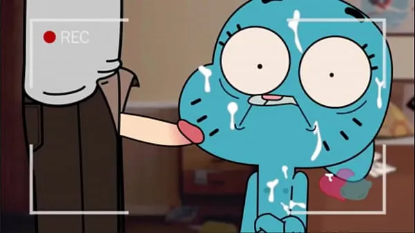 新鲜Gumball Cartoon Uncensored Sex顶部管